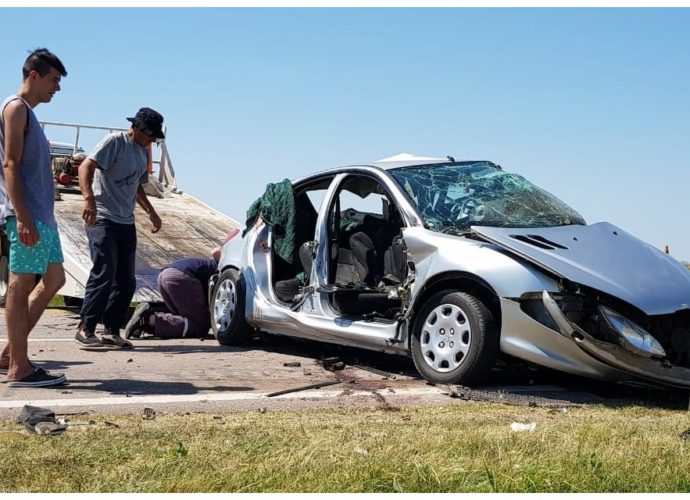 Tragedia en La Pampa una familia entera se mató en un accidente de