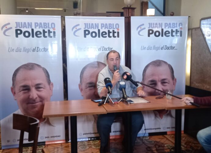 Juan Pablo Poletti será precandidato a intendente por el Frente de