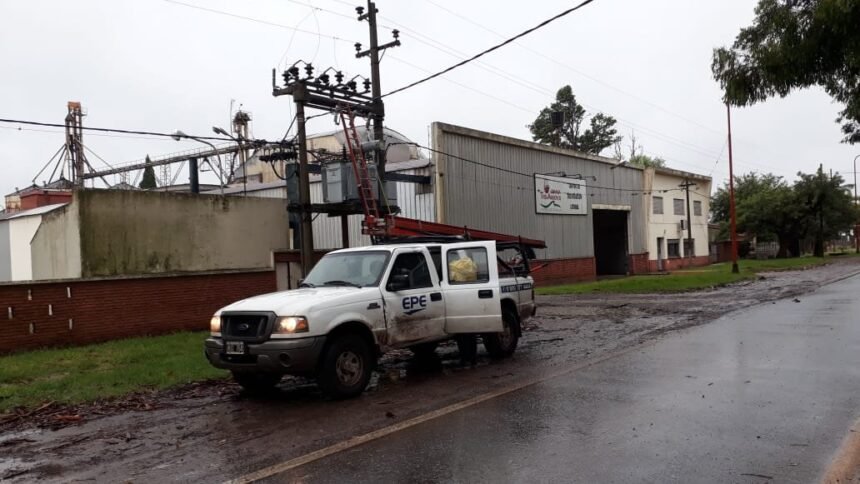 Un amplio sector de Recreo padeció casi seis horas sin energía 57 epe cuadrila