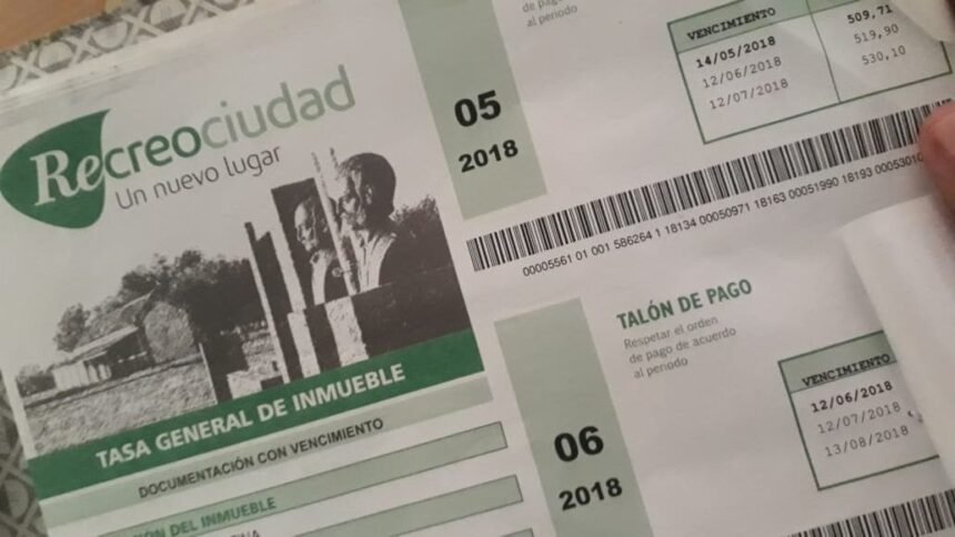 taza inmueble impuesto