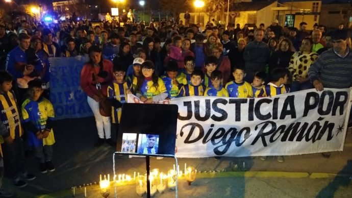 Tras casi siete años, inicia el juicio por la muerte de Diego Román 61 marcha clubes diego roman