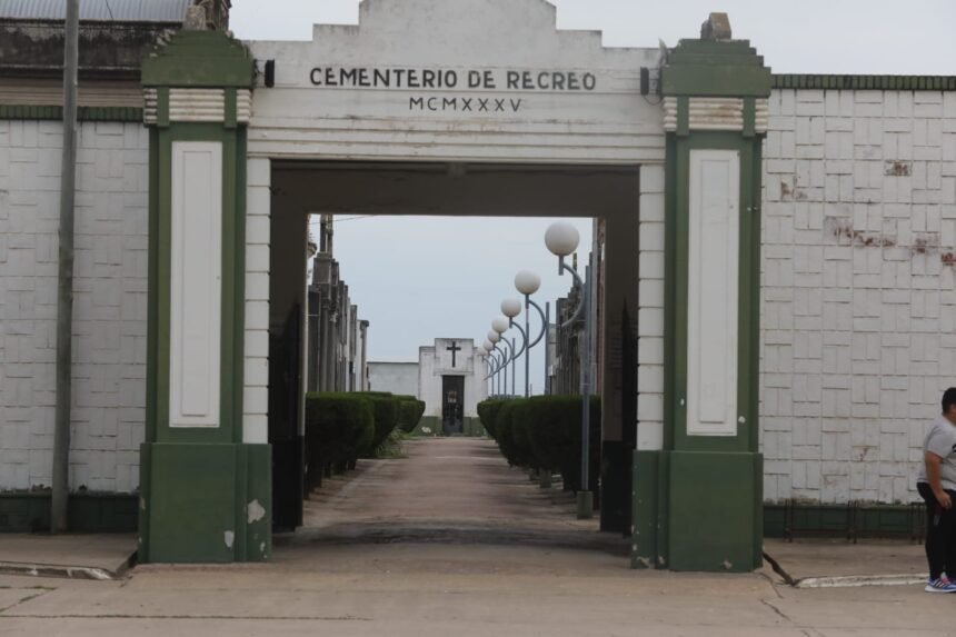 Vuelven a robar en el cementerio de Recreo y denuncian reiteración de hechos 60 cementerio recreo