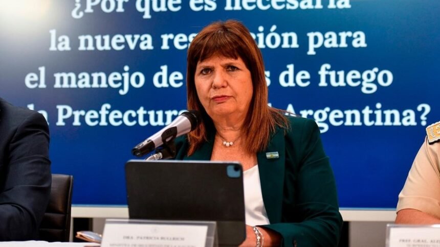 patricia bullrich seguridad
