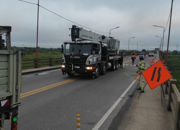 Comienza El Montaje Del Bailey En El Carretero Y Anunciaron Horarios De Restricción Total Al 7479