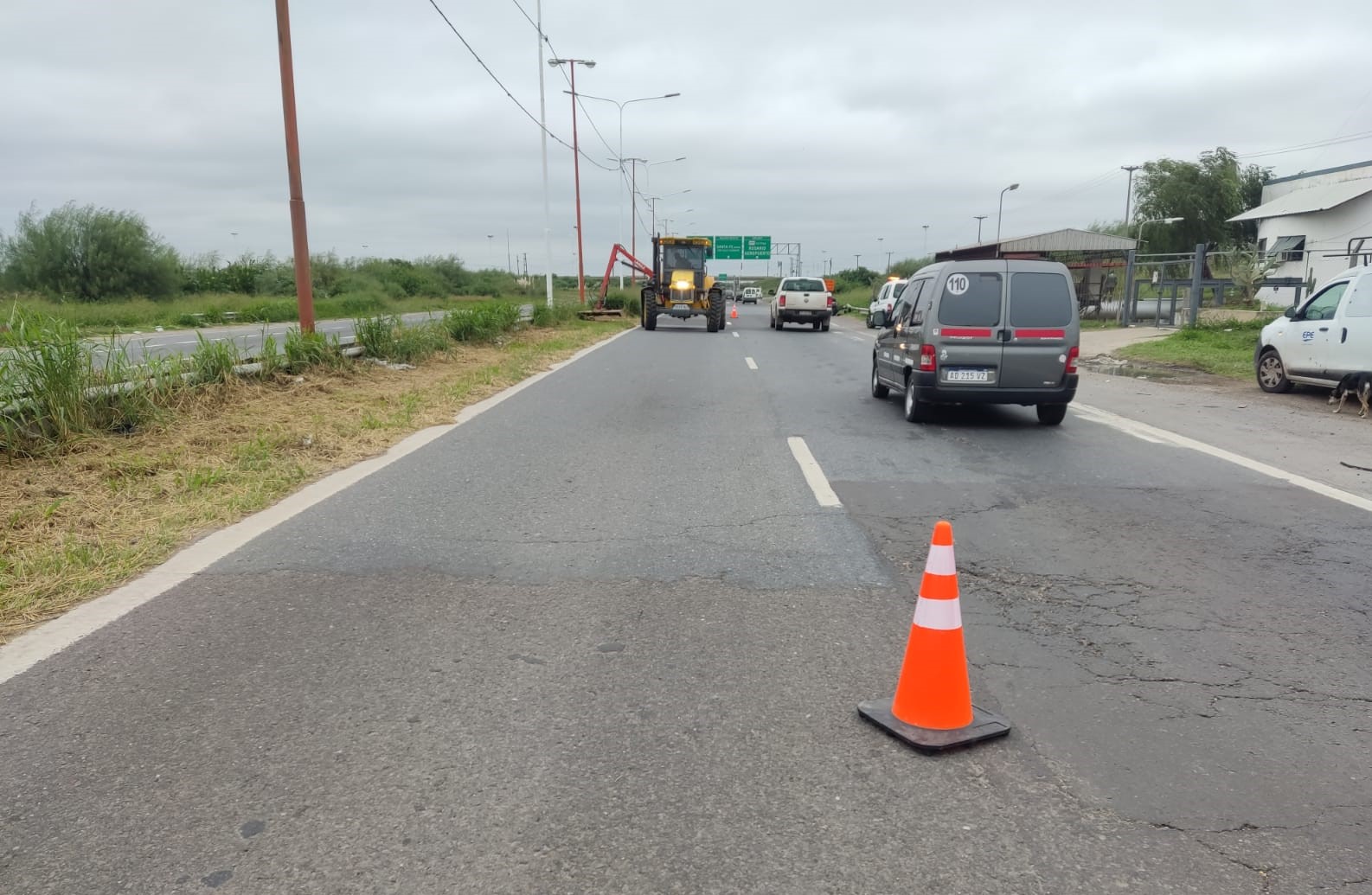 Cortan el paso en Circunvalación Oeste, jurisdicciones de Recreo y ...