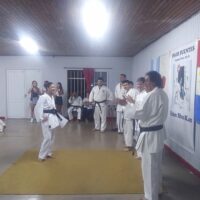 Cierre de año de la escuela de Karate “Dojo Fuentes”