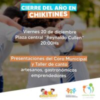 Cierre del año de Chikitines