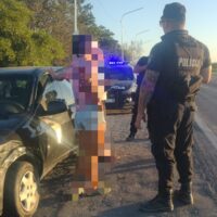 Un hombre agredió a dos mujeres tras un siniestro vial en la Ruta Nacional 11