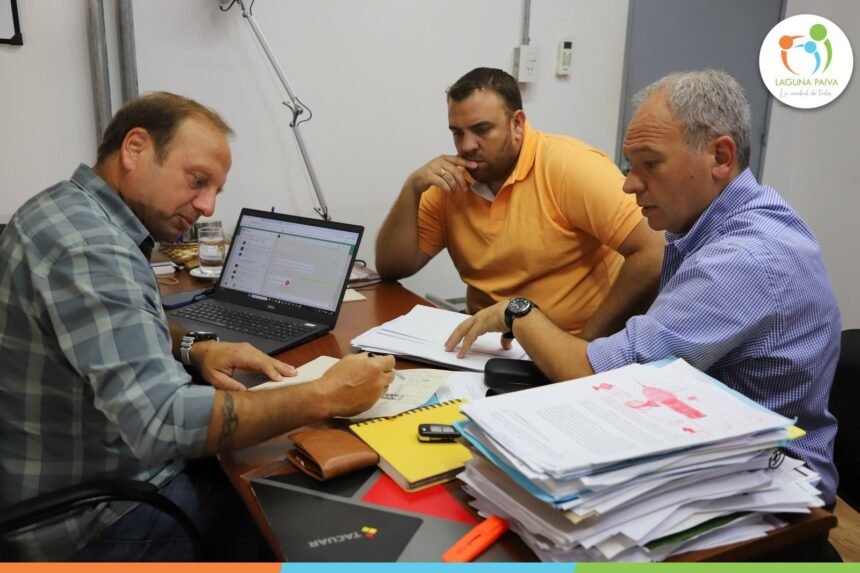 Cotterli y D’Andrea se reunieron con Lucas Crivelli 59 paiva vivienda