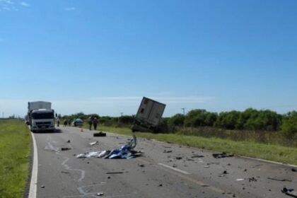 accidente fatal entre rios monte vera