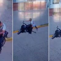 Laguna Paiva: Robó una moto, quedó filmado y terminó en la comisaría