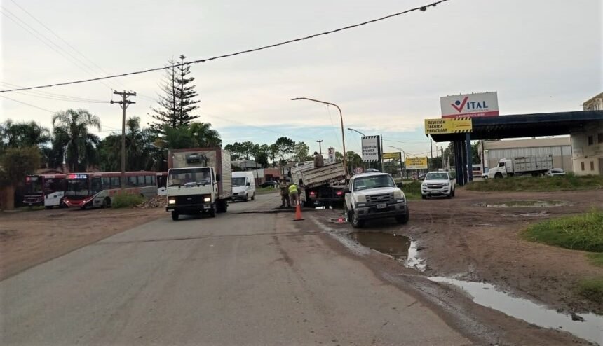 vialidad nacional trabajos recreo sur