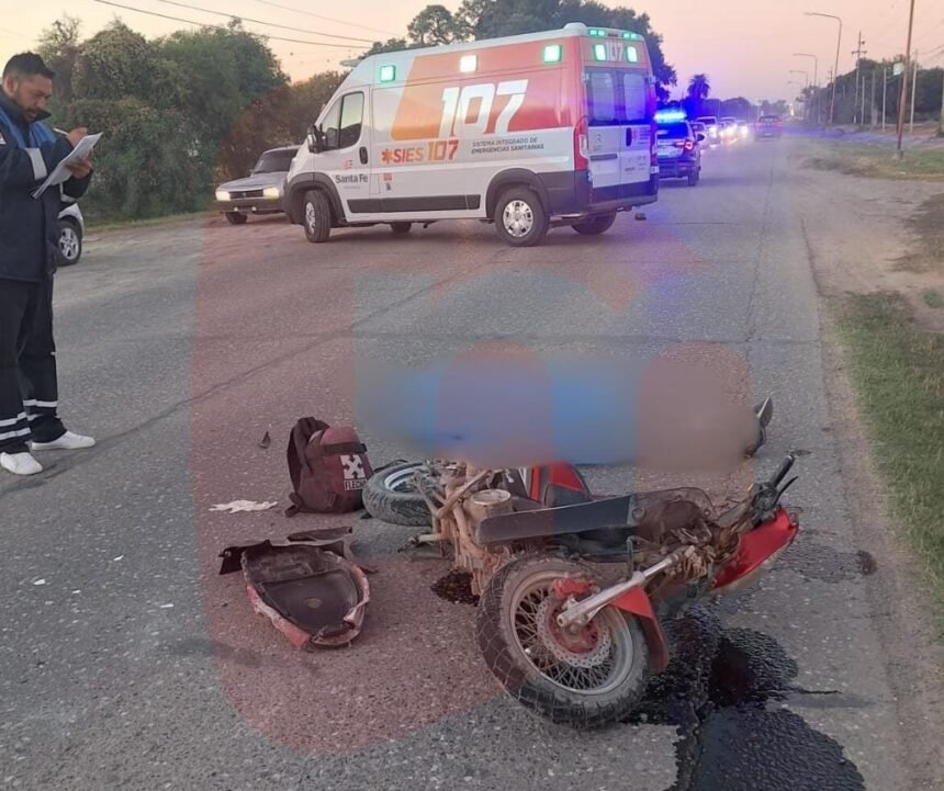 accidente fatal monte vera 2 motos