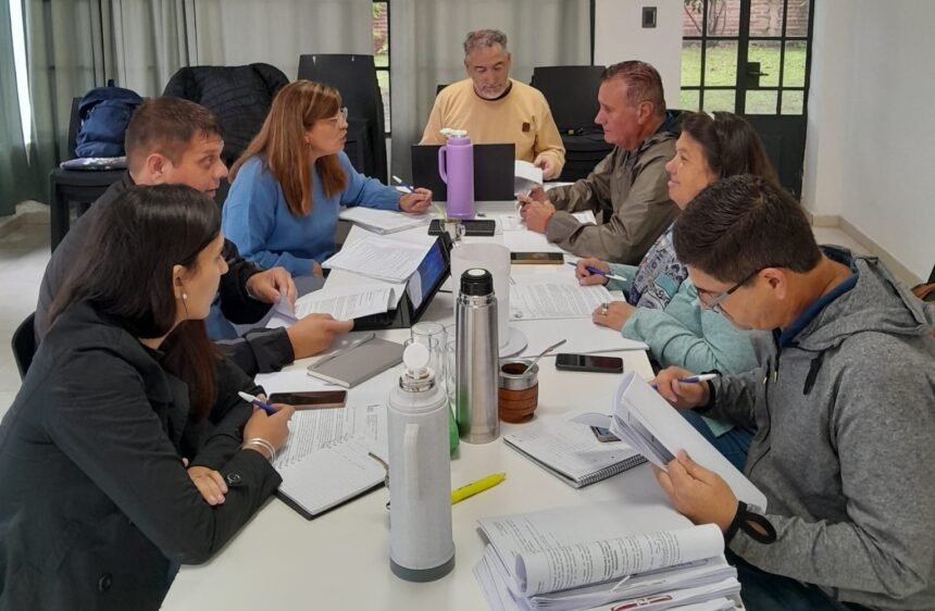 Concejales trabajaron en Comisión, en Recreo Sur 58 concejoooo