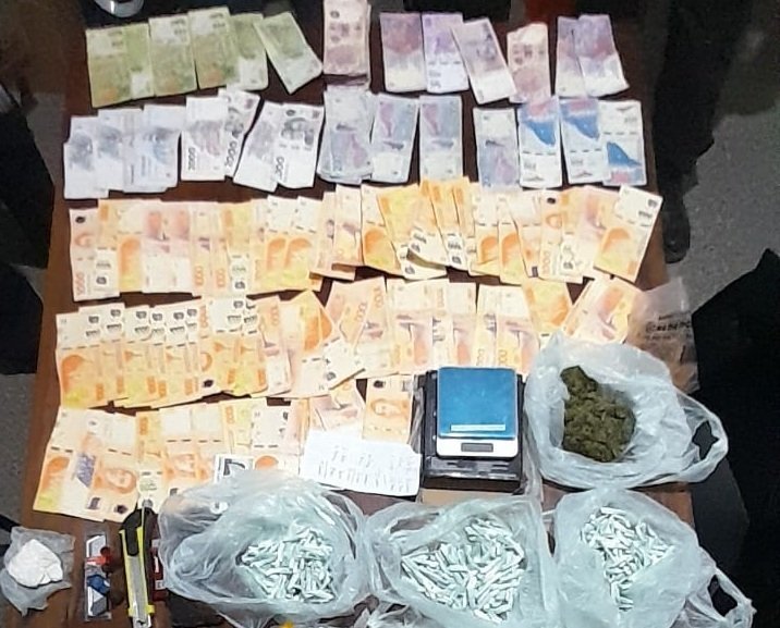 Tres detenidos y droga secuestrada en Campo San José de Recreo 59 mercaaaaa