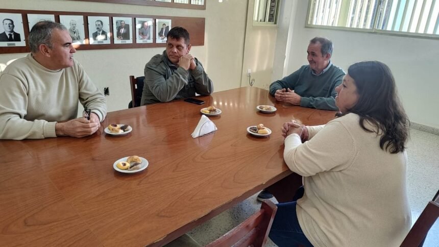Colombo recibió a los concejales electos de Recreo 58 concejales colombo