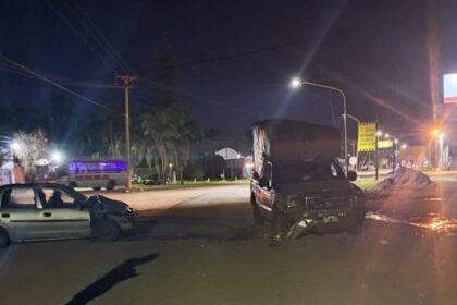 choque camionetta auto