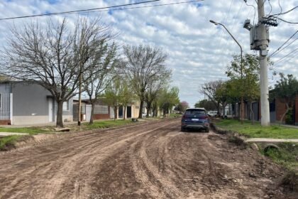 calle guemes a asfaltar