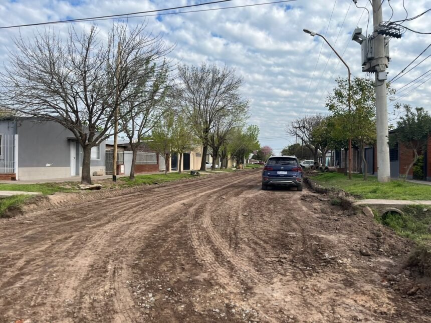 calle guemes a asfaltar