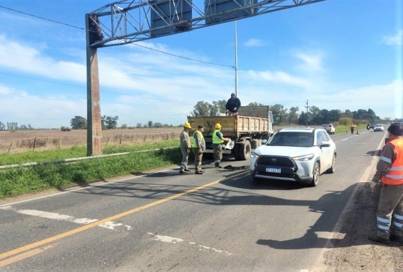 Se concretan obras en la RN11 entre Santa Fe, Recreo y Candioti 59 ruta nacinoal 11