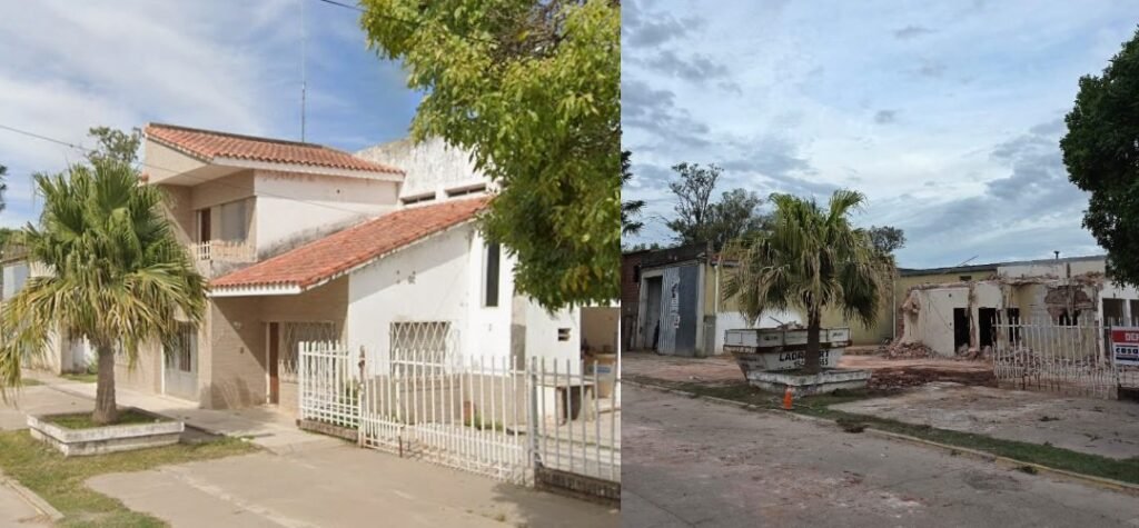 Adiós a una casa emblema de Recreo: se derrumba el hogar de "la familia Amoser" 60 casa amoser