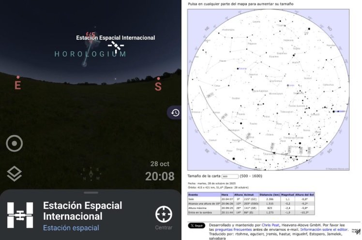 Vecinos de Recreo registraron ¿un OVNI? sobre la ciudad 60 estacion espacial recreo