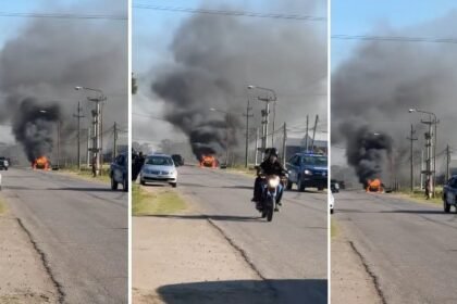 incendio auto montevera