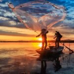 pescadores pesca