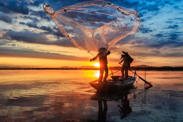 pescadores pesca