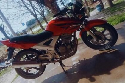moto twister robada