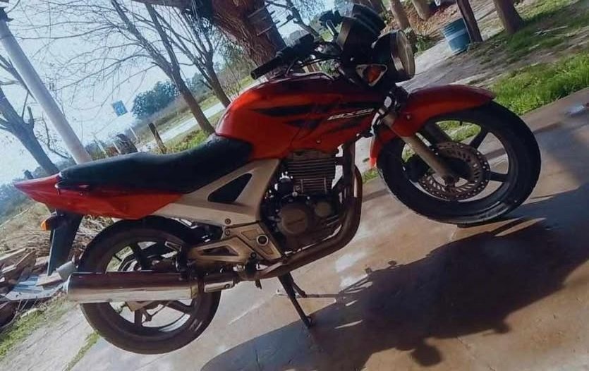 moto twister robada