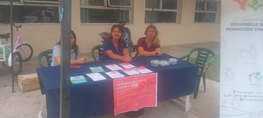 Campaña de prevención del VIH en Laguna Paiva 56 CAMPANA HIV PAIVA