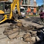 bacheo calle monte vera