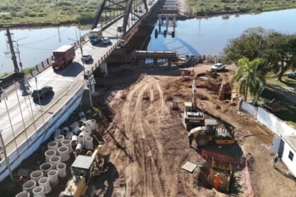 puente carretero obra