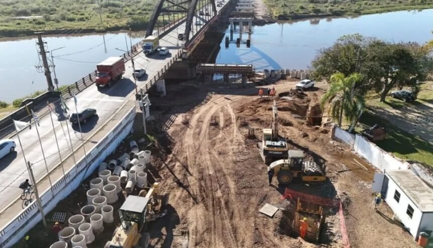 puente carretero obra