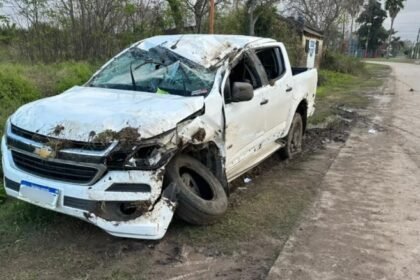 accidente a valle