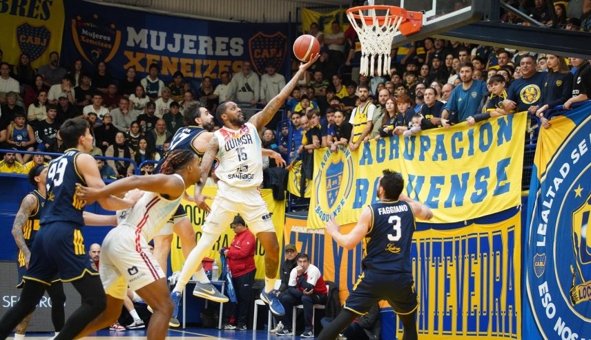 Quimsa golpeó en la Bombonerita y es el primer finalista de la temporada 57 boca quimsa 4