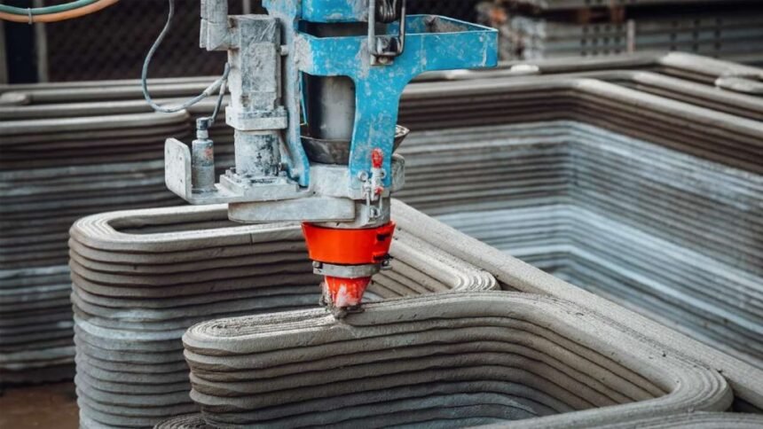 impresora 3d hormigon