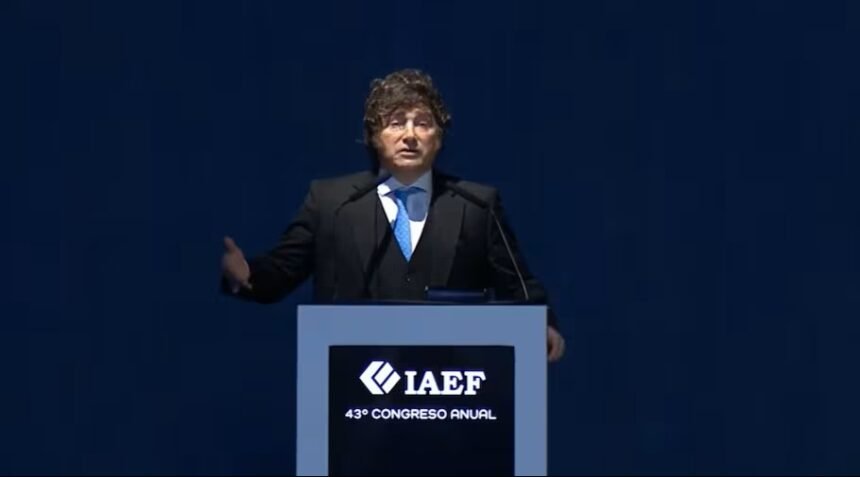 Milei afirmó en Buenos Aires que la izquierda intentará generar temor de cara a 2027 59 mileiii