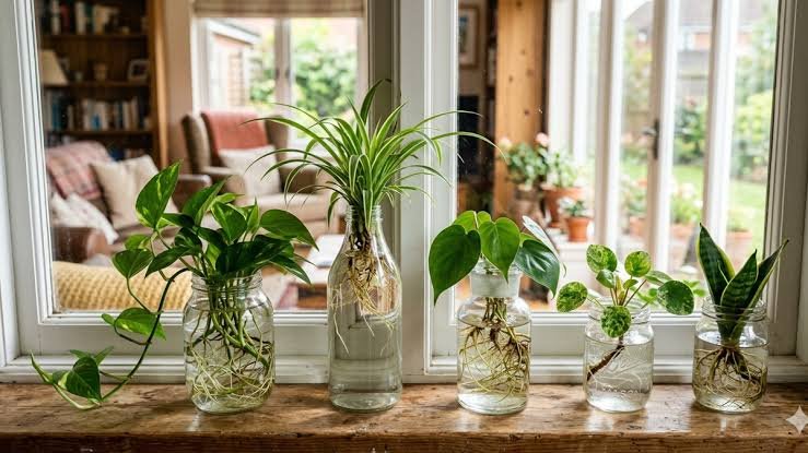 Las 3 plantas que crecen en agua, purifican el aire y son tendencia en decoración 61 planta en agua