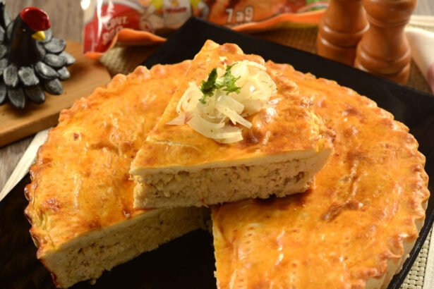 tarta de pollo secundaria