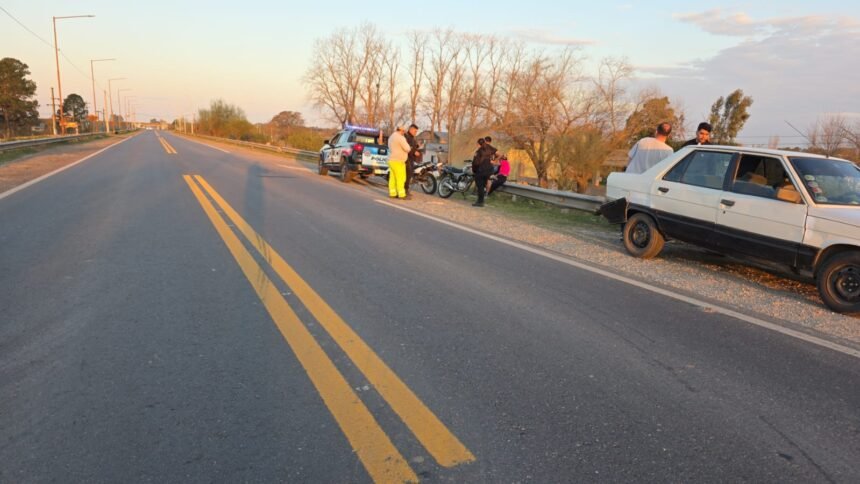 Accidente en la Ruta 70: tres motociclistas lesionados al impactar contra un automóvil 61 WhatsApp Image 2026 07 30 at 18.06.11