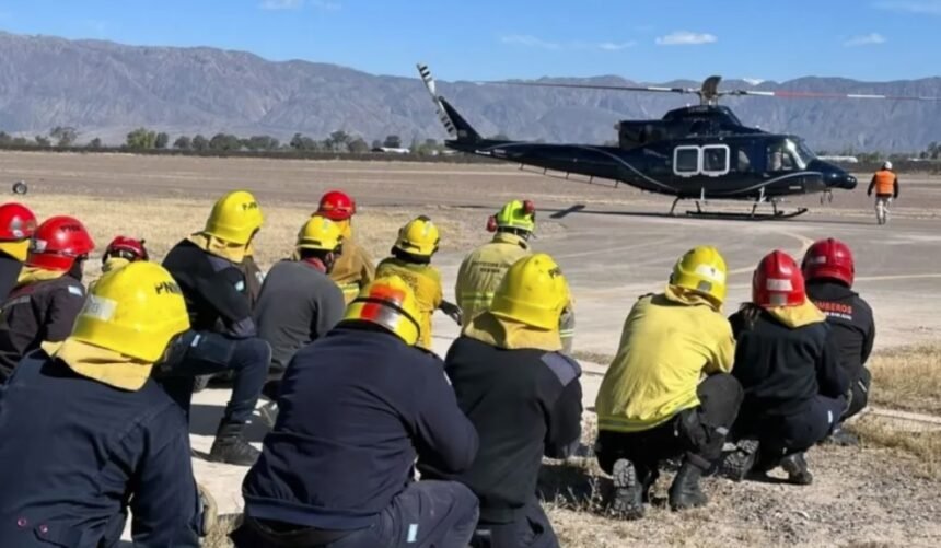 Tragedia aérea en San Juan: murieron las siete personas que viajaban en un helicóptero contratado para combatir incendios 61 accidente helicoptero san juan