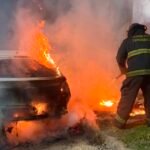 auto incendio