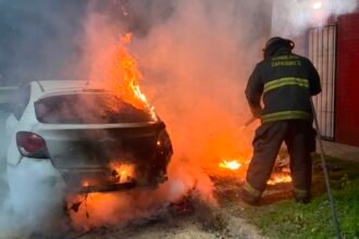 auto incendio