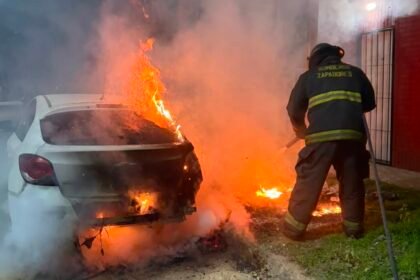 auto incendio