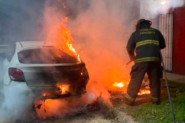 auto incendio