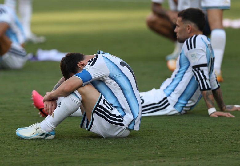 La Selección argentina y las teorías conspirativas tras la derrota ante España 61 messi espana