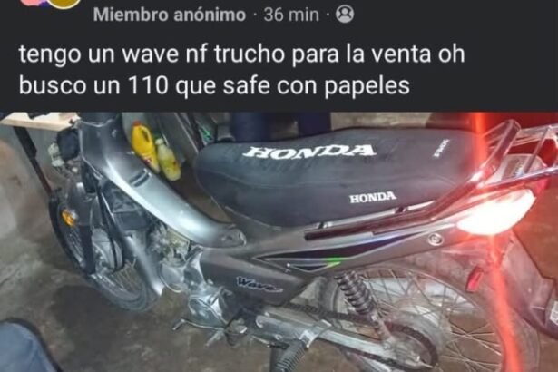 moto robada