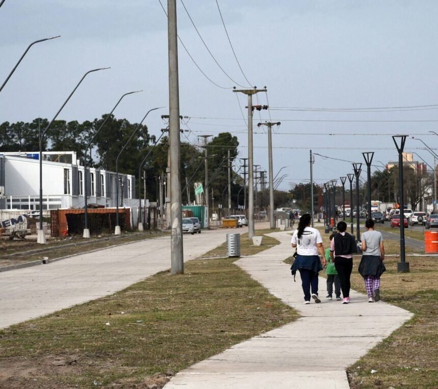 La obra de avenida Peñaloza entra en su etapa final y transforma el norte de la ciudad de Santa Fe 59 penaloza 1